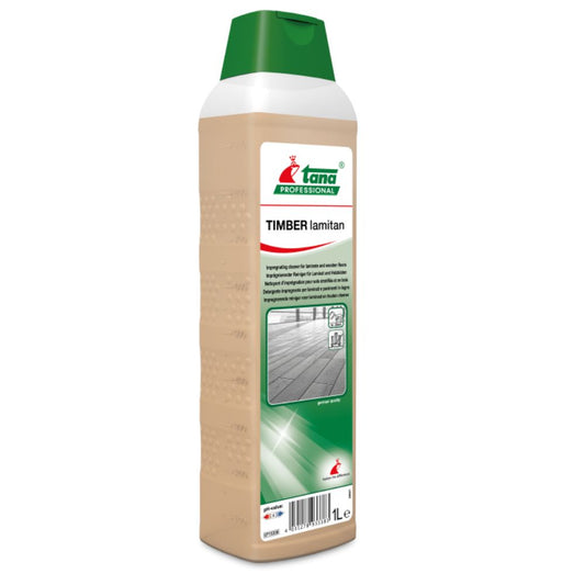 Werner & Mertz - Detergente impregnante per pavimenti in laminato e legno 1lt